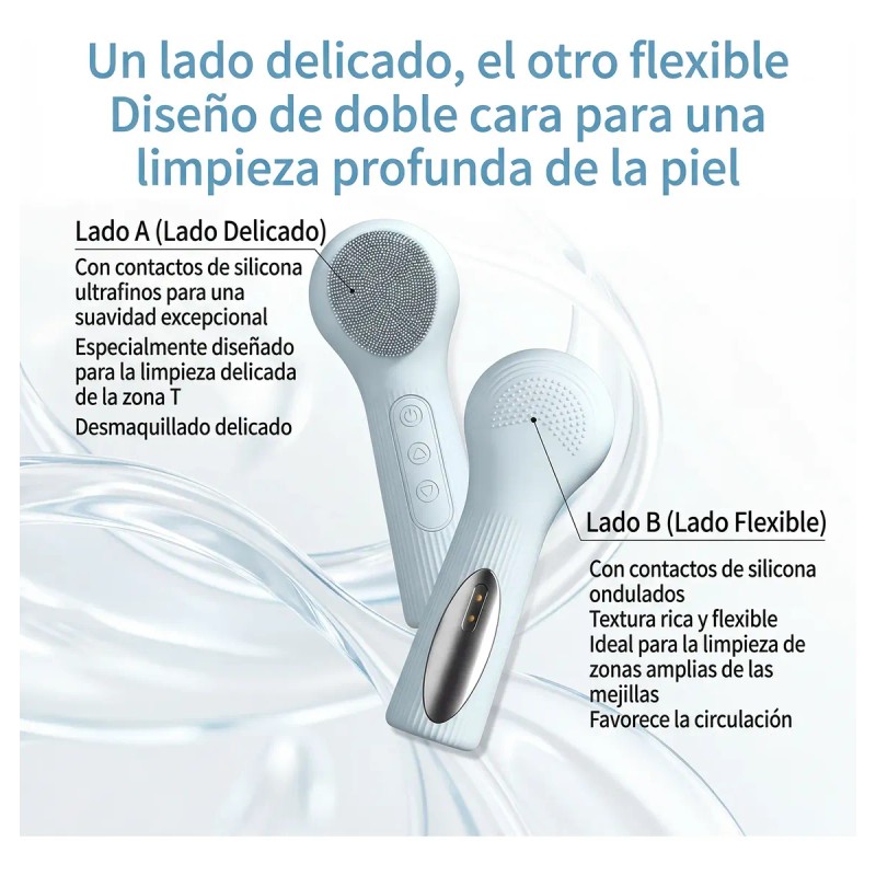 Cepillo Facial Eléctrico Ideal Para Limpiar Y Exfoliar Punto