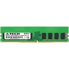 A-Tech Server 16GB DDR4 2133MHz PC4-17000 ECC UDIMM 2Rx8 Dual Rank 1.2V ECC Unbuffered DIMM 288-Pin Server & Workstation RAM Memory Upgrade Module (A-Tech Enterprise Series)
