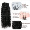Crochet Human Hair Extensions Water Wave Pre-Separated Curly Crochet Hair