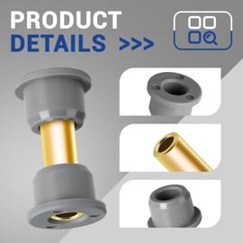 Drive-up Front Leaf Spring for Club Car Precedent & 2018-up Tempo Golf Cart,Polyurethane Bushing and Sleeve Kit, OEM#102956201 102288101