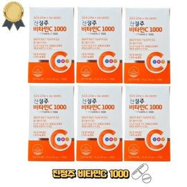 Jinju Vitamin C 1000 Jinyaksa Mall Nutrients 600 Tablets 600 Days’ Worth / 진정주 비타민C1000 진약사몰 영양제 600정 600일분