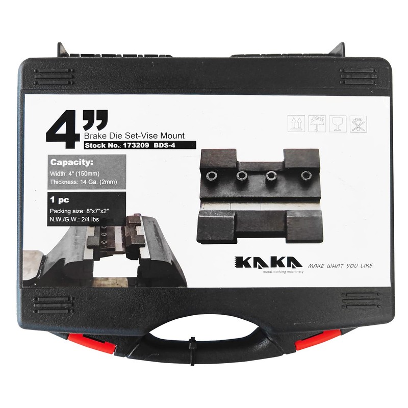 KAKA Industrial BDS-4, 4-Inch Magnetic Vise Mount Sheet Metal Brake