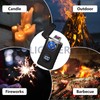 SKRFIRE Electric Lighter Windproof, Flame Electric Lighter Plasma-Flame Arc Lighter