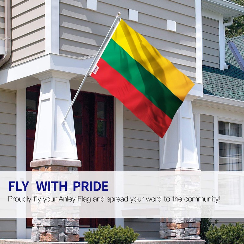ANLEY Fly Breeze 3x5 Feet Lithuania Flag - Vivid Color
