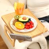 Smatdecis Couch Arm Tray Table Sofa Arm Clip, Armrest Tray