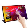 GeeekPi 10.1 Inch Capacitive Touchscreen Display, 1024x600 IPS LCD with