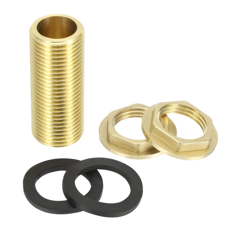 M METERXITY Bulkhead Fitting - Water Tank Connector, Brass Threaded