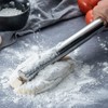 Rolling Pin, 10.0 inches (25.4 cm), Stainless Steel, Pipe Type,