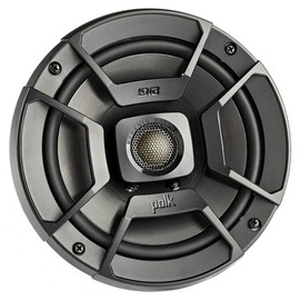 Polk Audio DB652 DB+ Series 6.5 Inch Marine Speakers, 2-Way Coaxial for Car Audio & Boat, 40-22kHz Frequency Response, Polypropylene Woofer Cone, 3/4" Silk Dome Tweeter, Black