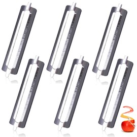 Pack of 6 Peeler Tupper, Replacement Blades for Asparagus Peeler, Tupperware Replacement Blade, Vegetable Peeler for Vegetable Peeler, Cucumber Peeler, Potato Peeler, New Potato Peeler