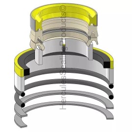 Hercules 1257895K Seal Kit Fits Caterpillar