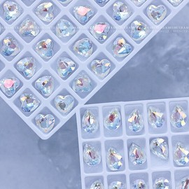 K9 Crystal Diamond Luxury Gel Nail Parts Stone / K9 크리스탈 다이아몬드 명품 젤 네일 파츠 스톤