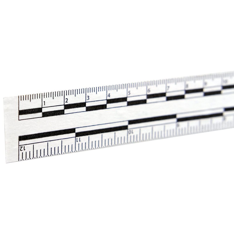 Crime Scene Photomacrographic Scale, Adhesive Tape (1 x 500 inch)