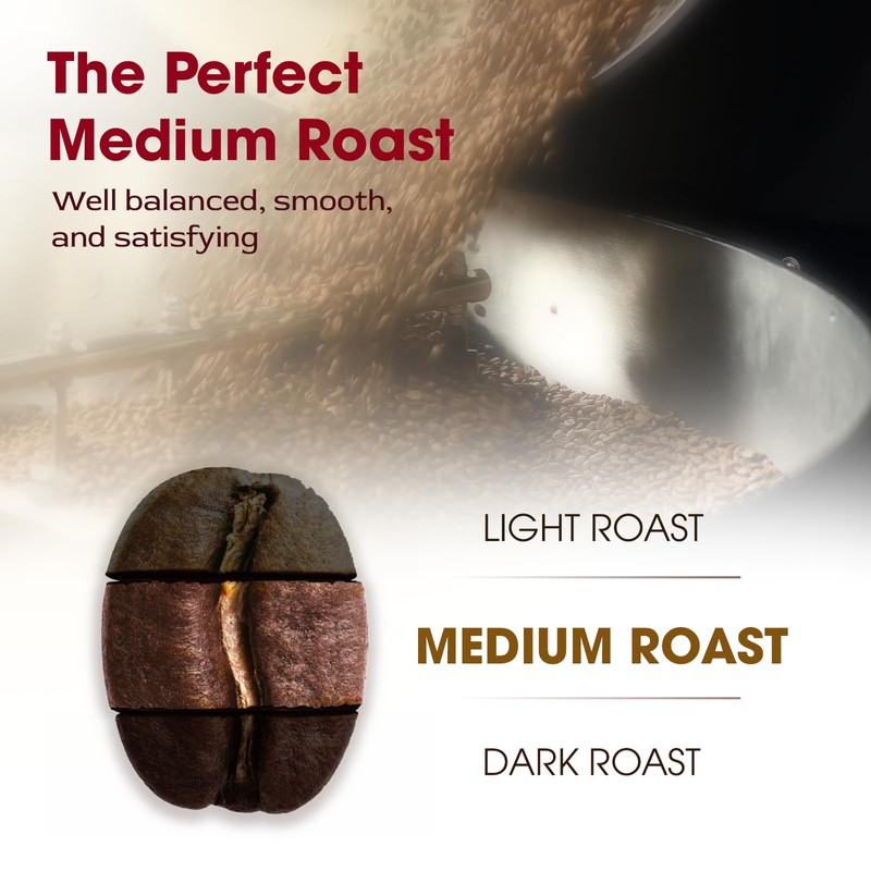 Hapii Organic Coffee Ground, 100% Robusta Vietnamese Coffee, Medium Roast,