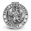 AKITSUMA Saint Christopher Visor Clip, Car Automotive Accessories, Gift for