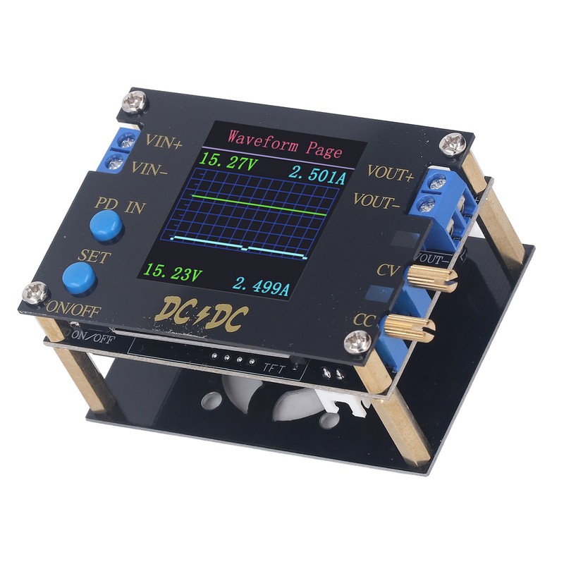 DC Buck Boost Converter Adjustable Voltage CC CV Power Supply