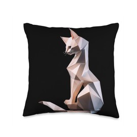 Origami Master Folding Paper Craft Origami Cat Kitten Japanese Art Paper Folding Artist Throw Pillow, 16x16, Multicolor