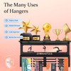 iBobbish Non-Slip Medal Hanger Display Trophy Shelf, Gymnastics Medal Hanger