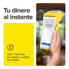 Terminal Point Smart 2 con Internet Gratis, Pago con Tarjetas
