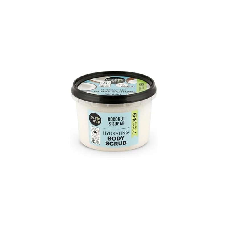 ORGANIC SHOP EXFOLIANTE CORPORAL HIDRATANTE DE COCO Y AZUCAR 250ML