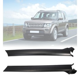 Pair Left & Right Windshield A-Pillar Trim Molding Fit for Land Rover LR3 LR4 2005-2016, Front Driver & Passenger Side A-Pillar Molding Trim Panel Replace OE# LR046853 LR046851