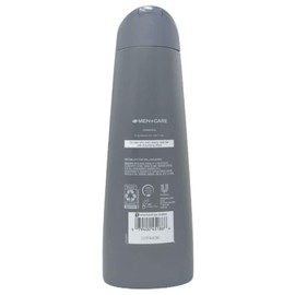 Dove Men+Care Fortifying Charcoal Shampoo, 12 oz, (Pack of 2)