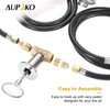 Aupoko Fire Pit Installation Kit with 150K BTU Propane Gas