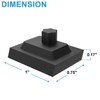 WB02X24790 Grate Rubber Feet for GE Gas Stove Parts, Rubber