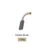 Rebower Carbon Brush [For Power Motor] - 6mmx10mmx30mm/Black