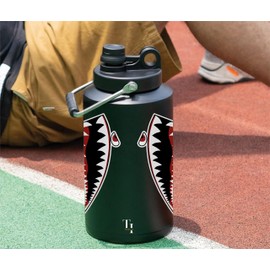 THATS IT! Wall Art Warhawk Shark Tiger Vinyl Sticker 2Pcs Waterproof DIY Funny Graphics Accessories for Car Kayak Canoe Fishing Boat Truck Jet Ski Hobie Dagger Ocean Boat Decoration | TI – 401