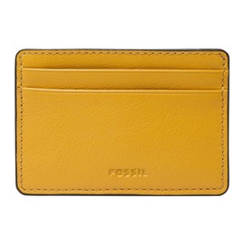 FOSSIL Steven Mustard Card Case, Mustard