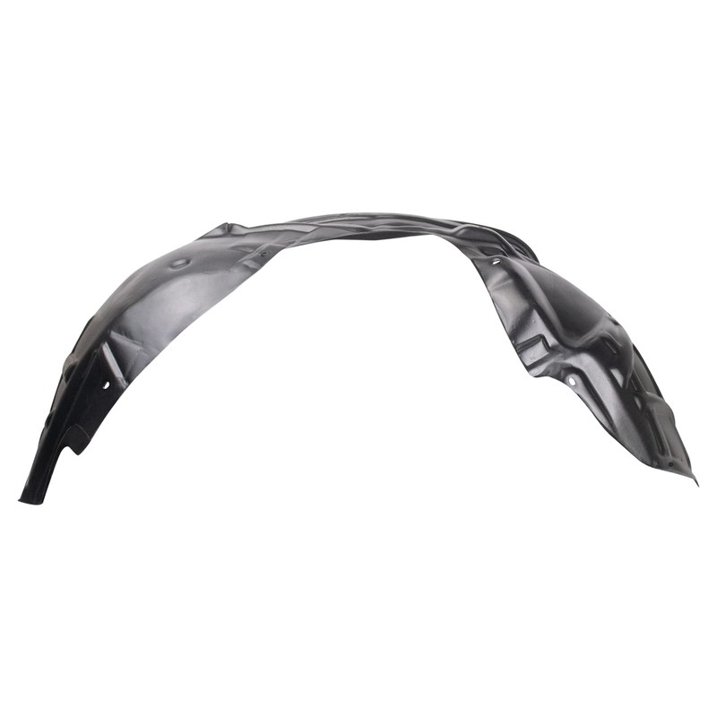 TRQ TRQ Front Right Inner Fender Liner Black Passenger Side