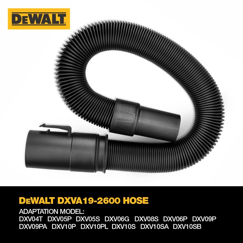 DEWALT DXVA19-2600 Vacuum Extended Super Flex Hose Fits for 1-7/8"