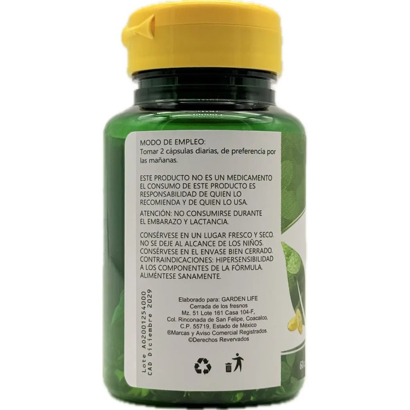 Aceite Orégano 60 Capsulas Energreen 180mg Natural