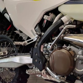 For Husqvarna 125 250 300 350 450 501 FE, TC, TX, FC FS, FX, TE 300 Motocross Passenger Foot Pegs Enduro Dirt Bike Rear Pedals Footpegs 1 Pair