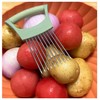 Onion Slicer Vegetable Chopper Onion Holder Slicing,Tomato Cutter with Cover