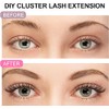Fenshine Cluster Eyelash Extensions 240pcs 20D/40D Cluster Eyelashes Mixed, 0.07