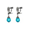 Clip On Earring Converters for Women Silver Organic Shaped Clip