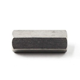 M8x13x30 Long Hex Coupling Nut 304 Stainless Steel Round Rod Coupling Nut (Pack of 10)