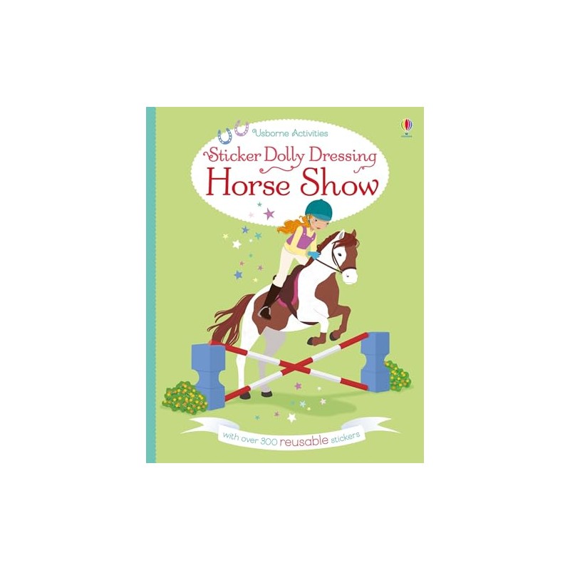 STICKER DOLLY DRESSING HORSE SHOW