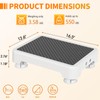 Ronlap One Step Stools for Adults, Portable Safety Step Platform