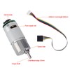 Large Torsion Gear Motor with Encoder 12/24V Power Speed Reduction