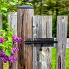 Barrel Bolt Latch Slide Bolt Latch Hardware 6.3 Inch Black