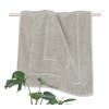 Lashuma Shower Mat Quick-Drying Grey Pebble London 50 x 90