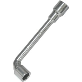 YXQ 12mm Metric L Shaped Angled 6 point Socket Wrench, Double-Head Elbow Open Hex Wrench for Mechanic Repair Tool