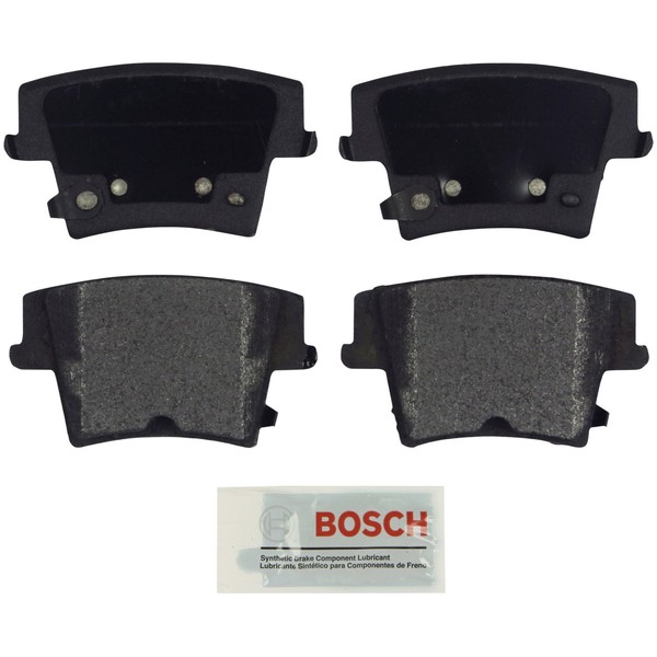 BOSCH BE1057A Blue Semi-Metallic Disc Brake Pad Set - Compatible With Select Chrysler 300; Dodge Challenger, Charger, Magnum; REAR