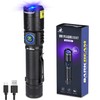 DARKBEAM UV 365nm Flashlight Black Light LED, Ultraviolet Flashlights, Powerful
