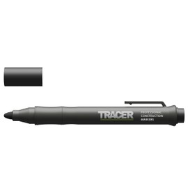 TRACER All-Purpose Clog-Free Construction Marker (All-Purpose Marker Perfect for Shiny and Dusty Surfaces.) – Black