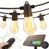 addlon 78(72+6) FT Solar String Lights Outdoor Waterproof with USB