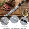HOSHANHO Carving Kinfe 10 Inch, Forged High Carbon Powder Steel